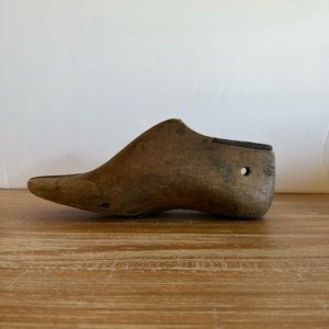 Antique Wood Shoe Mold